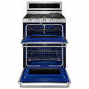 KitchenAid 30-inch Freestanding Gas Range KFGD500ESS IMAGE 2