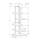 Monarch Bookcases 5+ Shelves I 7233 IMAGE 5