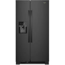 Whirlpool 33-inch, 21.4 cu. ft. Side-By-Side Refrigerator WRS321SDHB IMAGE 1
