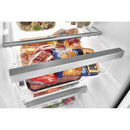 Whirlpool 36-inch, 24.5 cu. ft. Side-by-Side Freestanding Refrigerator with Exterior Ice and Water Dispenser with EveryDrop™ Water Filtration WRS555SIHZ IMAGE 9