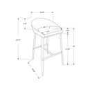Monarch Counter Height Stool I 2296 IMAGE 5