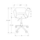 Monarch Office Chairs Office Chairs I 7298 IMAGE 11