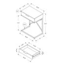 Monarch Accent Table I 3470 IMAGE 5