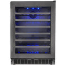 Silhouette 5.6 cu. ft. 48-bottle Built-in Wine Cooler SSWC056D1B-S IMAGE 1