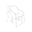 Monarch Dining Chair I 1193 IMAGE 11