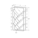 Monarch Bookcases 5+ Shelves I 2201 IMAGE 11