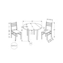 Monarch 3 pc Dinette I 1003 IMAGE 8