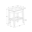 Monarch Pub Height Stool I 1262 IMAGE 5