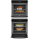 Whirlpool 24-inch, 5.8 cu. ft.  Double Wall Oven with True Convection Technology WOD52ES4MZ IMAGE 2